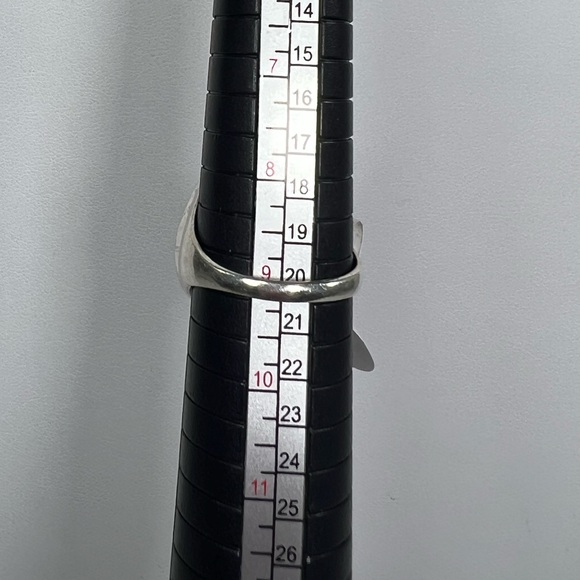 Bumble Bee 🐝 Jasper 925 Unisex Gemstone Ring size 9 - Picture 2 of 3